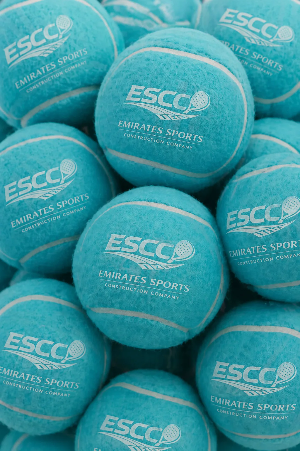 Custom branded padel balls