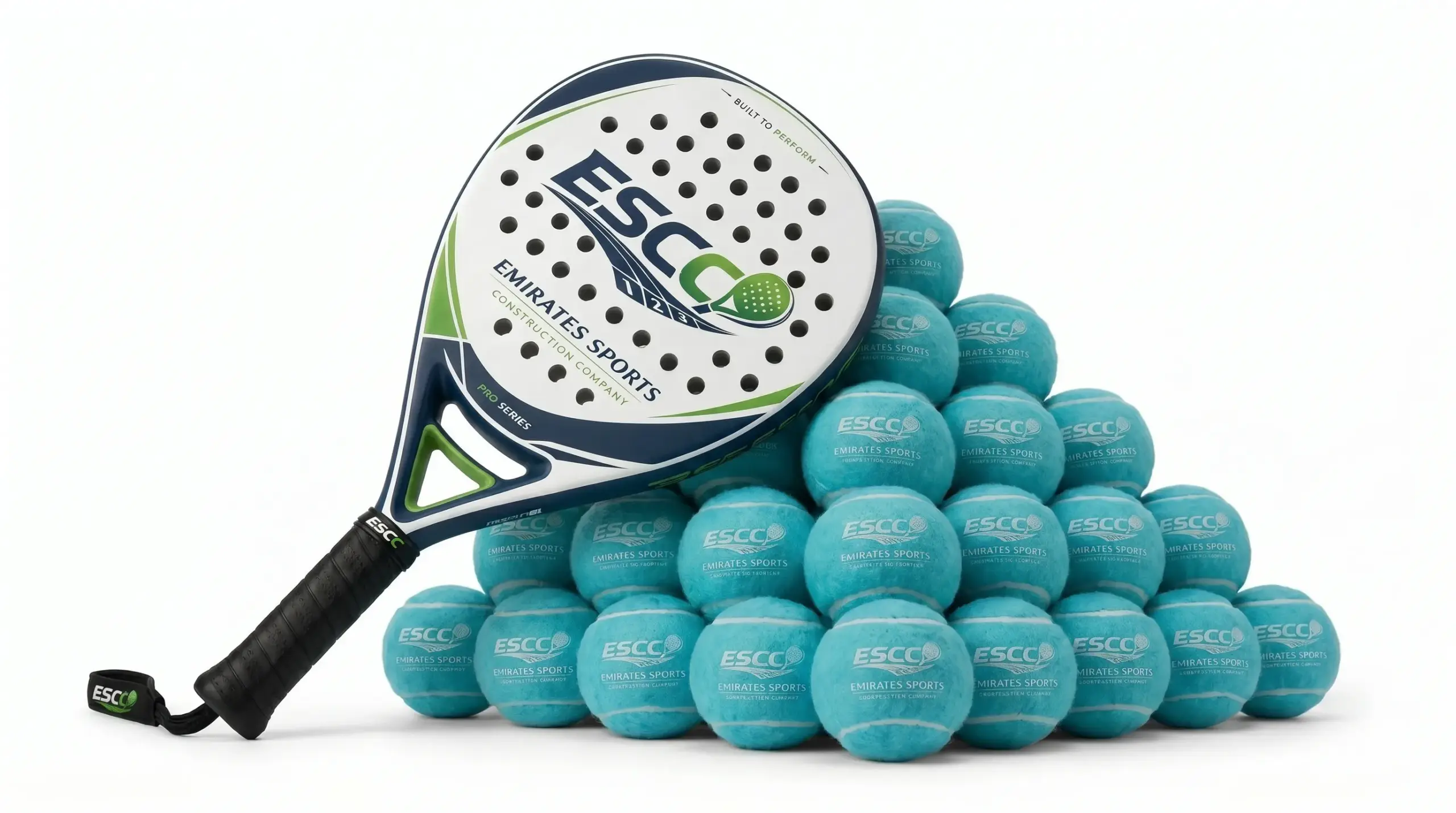 Custom branded padel gear