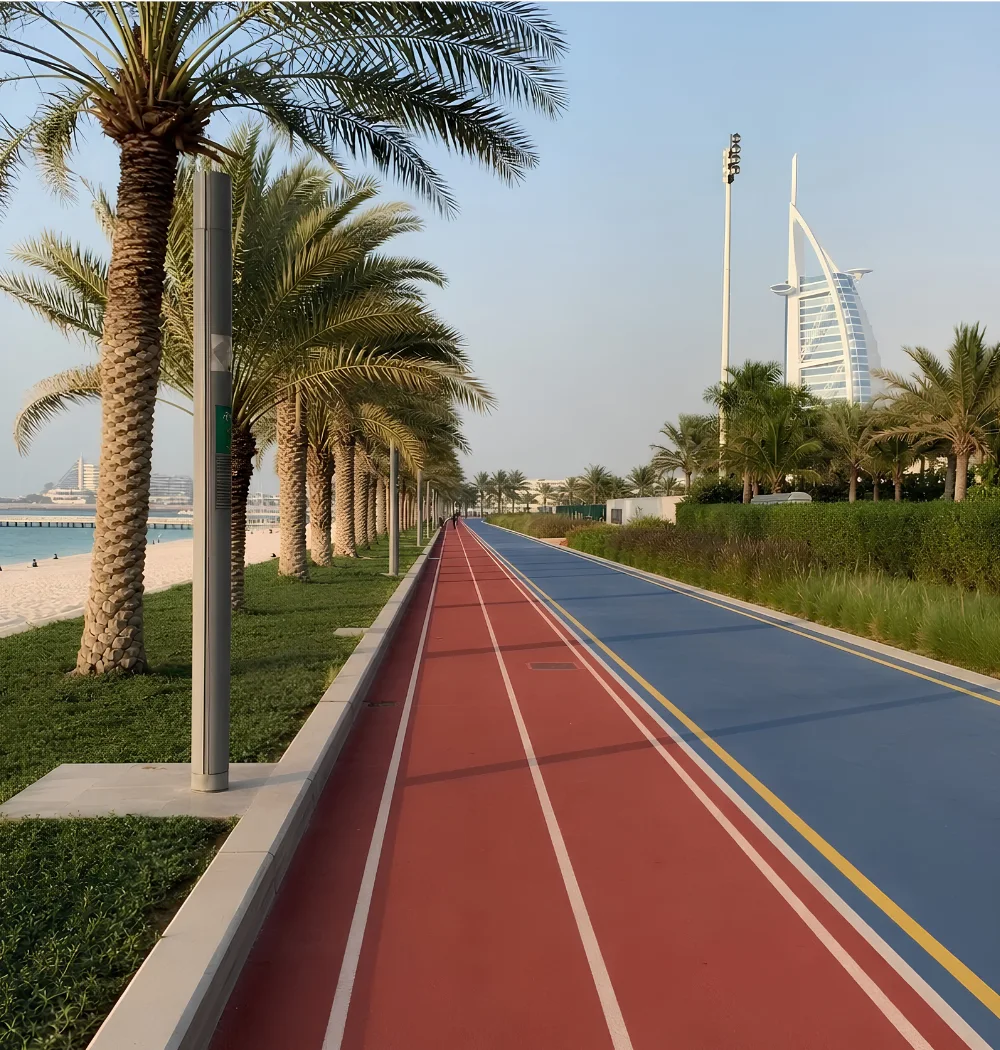 Jogging Track Installation in UAE