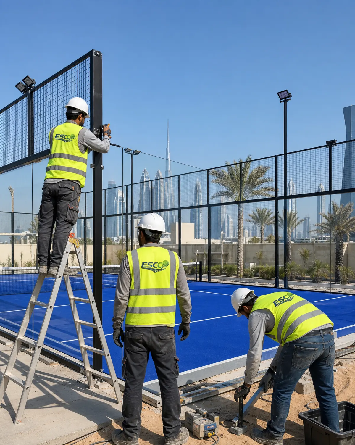 Padel Court Installation in UAE