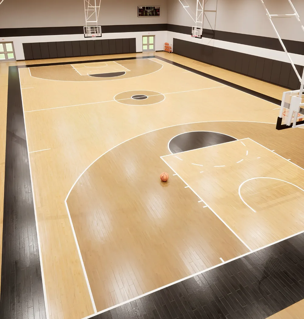 Wooden Sports Flooring in UAE